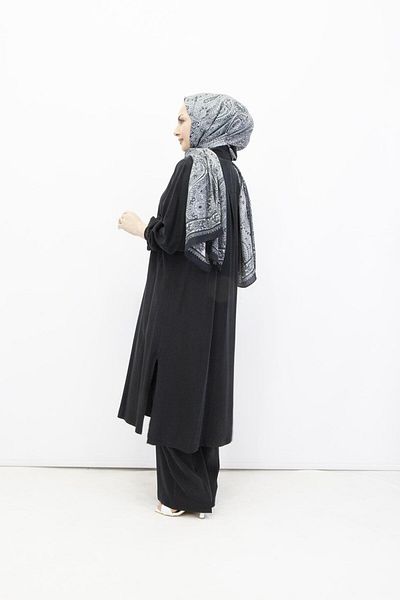 feray kaya 0352 Ezel Long Modal Suit