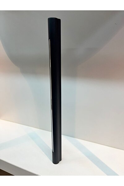 Emaks Mira Fizy Metal Handle 192mm Black Chrome Cabinet Cover Modern Drawer Furniture Tv Unit Nightstand Cloakroom