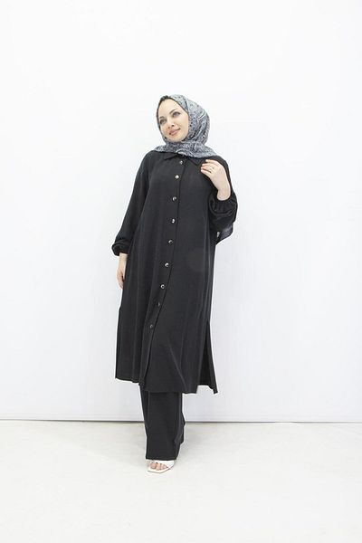 feray kaya 0352 Ezel Long Modal Suit