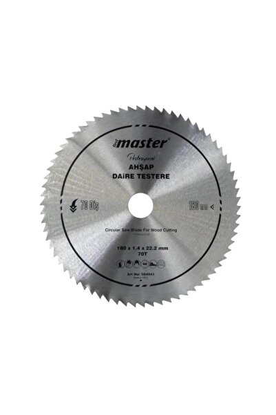 Genel Markalar Ahşap Daire Testere Bıçağı 180mm 70 Diş