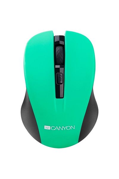 CANYON Mouse wireless CNE-CMSW1GR, 2.4GHz, 4 buttons, 1600DPI, Green