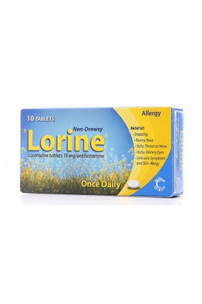 LORINE 10mg 10 tablets Lorin 10mg 10 tablets