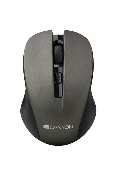 CANYON Mouse CNE-CMSW1G, USB, Wireless, Grey