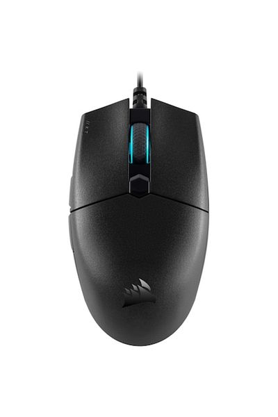 Corsair Mouse gaming Katar PRO, ultrausor 69g, senzor optic 12400DPI, ambidextru, Negru
