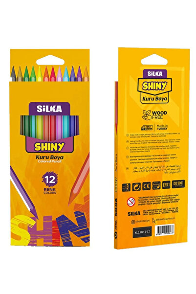 Silka 12'li kuru boya kalemi