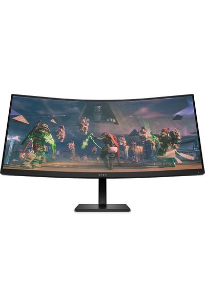 HP Monitor Gaming Curbat OMEN, 34",165 Hz, WQHD, HDMI, Audio, DisplayPort, AMD FreeSync™, 3000:1,