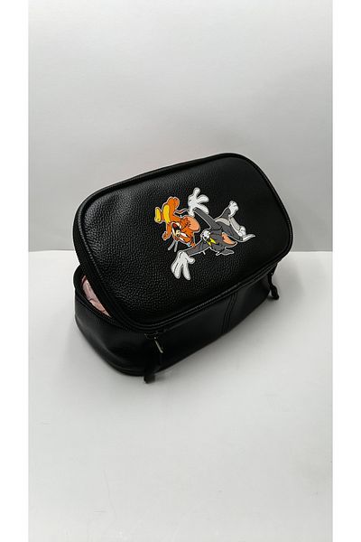 VoyagerBAG Tom and Jerry Printed Sunii Leather Luxury Pencil Case Pen Holder Stationery School