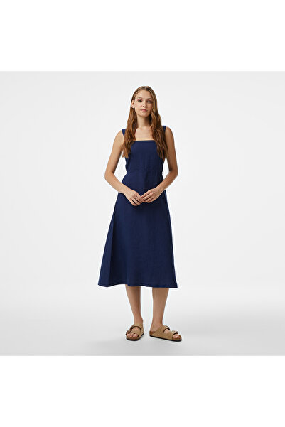Nautica Kadın Lacivert Regular Fit Elbise