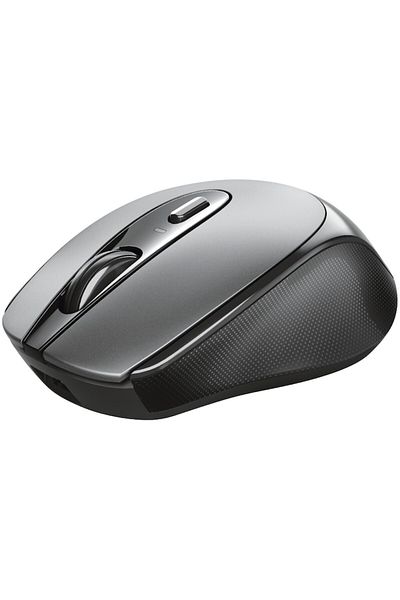 Trust Wireless Mouse Zaya, Ambidextrous, Rechargeable, 800-1600 DPI, Black
