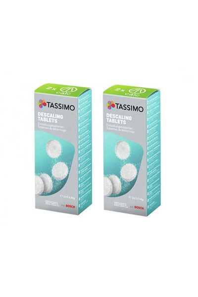 tassimo Tablete decalcifiante pentru espressoare, 00311909, TCZ6004, 8 bucăți pentru 4 utilizări