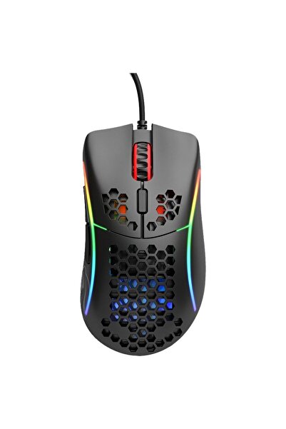 Glorious Mouse de gaming Model D Minus, Ultra-ușor 61g, Negru Mat