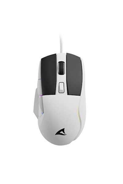 SHARKOON Mouse Gaming Skiller SGM35, 6400DPI, RGB, Alb