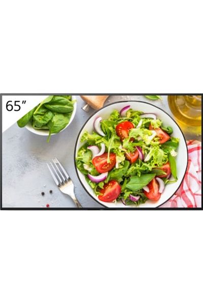 Sony Professional IPS LED Screen 65" FW-65BZ35L, UHD 3840 x 2160, HDMI, Speakers Black