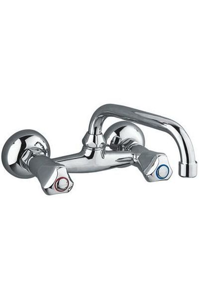 İtimat Alfa 205 Rotary Sink Mixer from the Wall