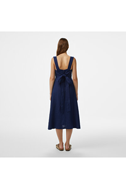 Nautica Kadın Lacivert Regular Fit Elbise