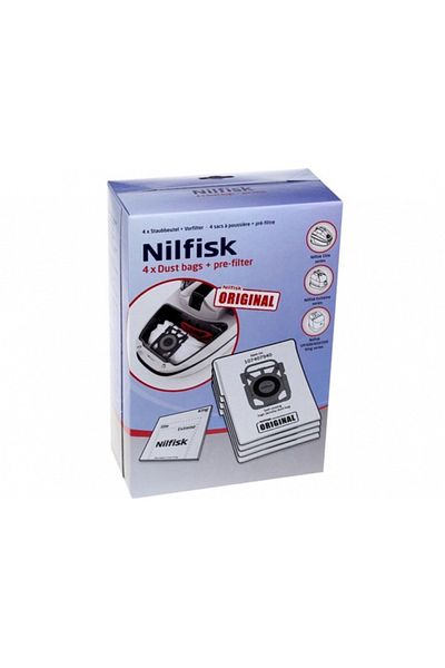 Nilfisk Set 4 saci de aspirator 107412688, SERIA GM300 GM400 GM500