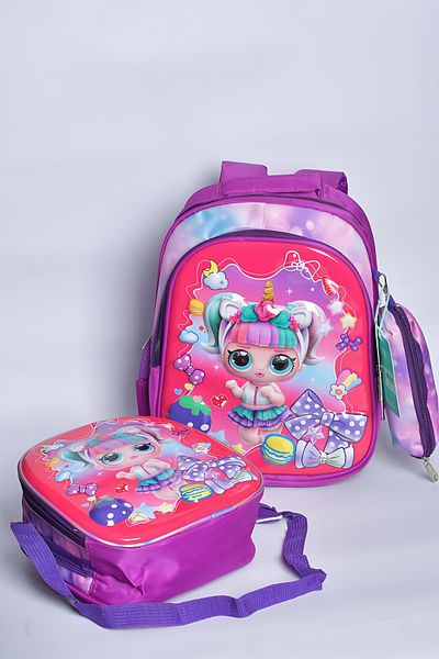 Way 3-piece school backpack set