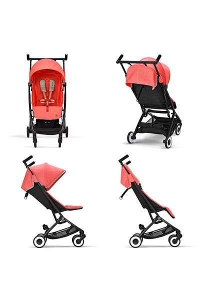 Cybex Gold Carucior Cybex Libelle Hibiscus Red