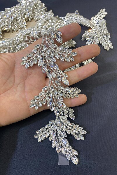 Limelia تصميم واسع مكوك حجر فستان السهرة الشريط حجر الحدود