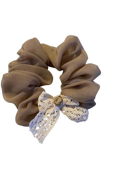 Nimet Abla Butik Elastic Fabric Bagel Buckle