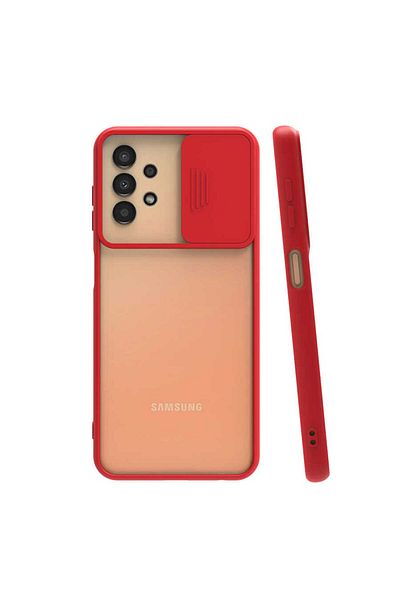 Cep Plus غطاء عدسة CPPL لهاتف Galaxy A33 5G - أحمر