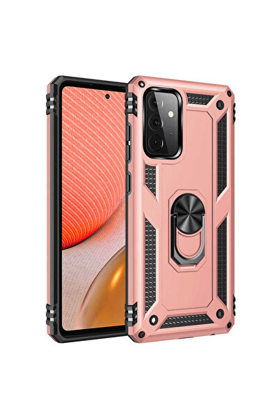 Cep Plus غطاء حماية لهاتف جالاكسي A52 من سي بي بي إل فيجا - ذهبي وردي