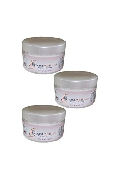 bzrv كريم العناية الخاصة بالثدي للنساء من بريست أكتيفز 100 مل × 3 قطع