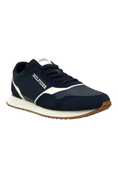 Tommy Hilfiger Maxton Mix Deri Erkek Sneakers
