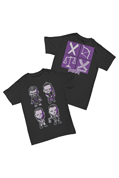 l'eivor تي شيرت دومينيك ميستيرييو من القطن المطبوع