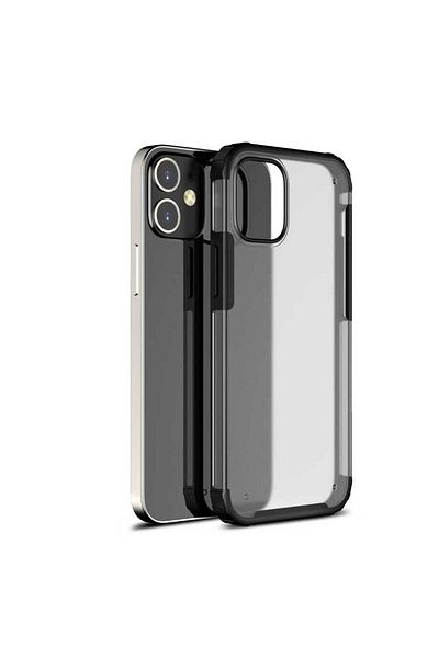 Cep Plus حافظة CPPL Volks متوافقة مع هاتف iPhone 12 - أسود