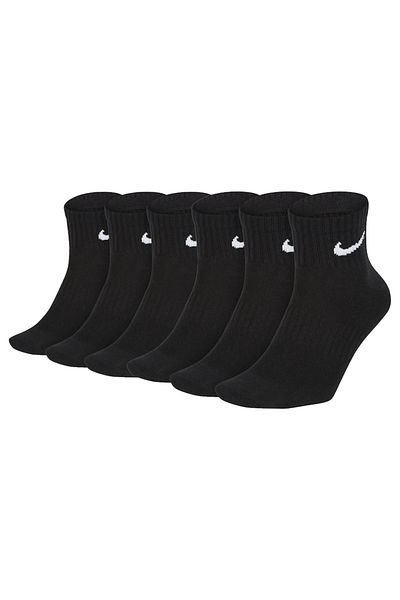 Nike , Set de sosete unisex Everyday - 6 perechi, Negru, S