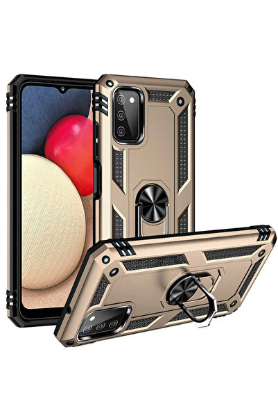 Cep Plus غطاء حماية لهاتف جالاكسي A03S من سي بي بي إل فيجا - ذهبي