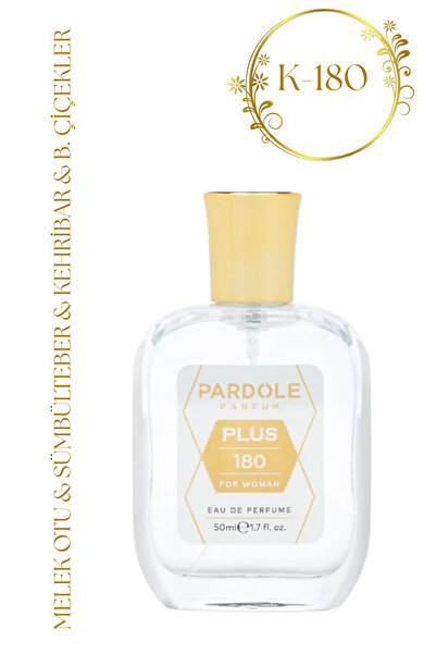 PARDOLE K-180 Oryantal Çiçeksi Favoris Kadın Parfüm - 50 ml - Melek Otu, Sümb...