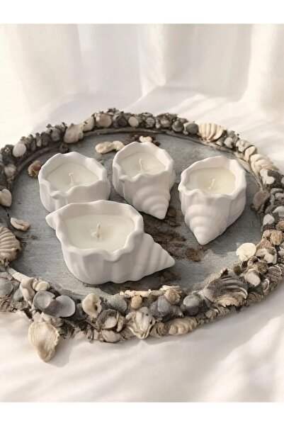 Bernami Pinterest svijeća na bazi morske školjke - 1 komad
