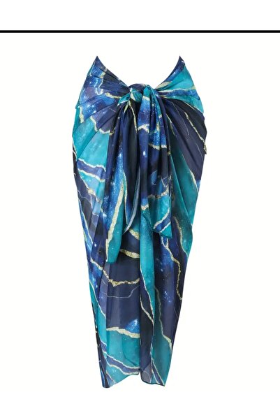 bikinistan Marella синьо парео etek