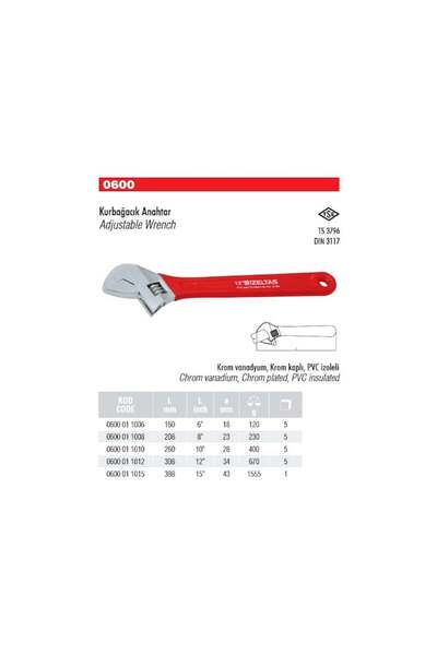 İzeltaş Frog Key 15'' - 0600 01 1015