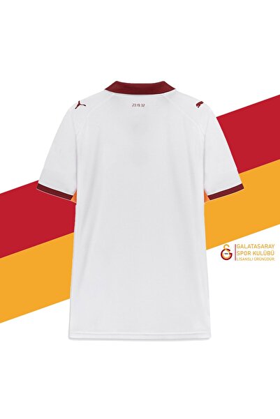 Galatasaray Orijinal 2025/26 Yeni Sezon Beyaz Forma Aslan Baskılı Hediyelik Ahşap Kutulu