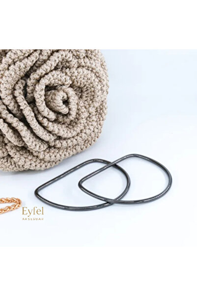 Eyfel "Metal Bag Handle – Durable Iron Hanger Attachment for Knitted and Hand...