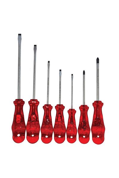 İzeltaş Screwdriver Set Kraft Series 7 Pieces - 4100 00 8107