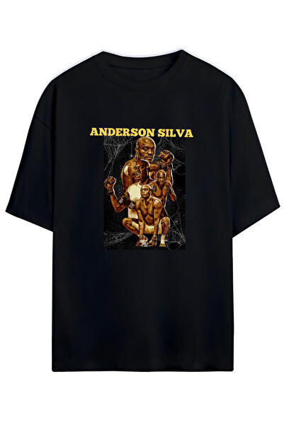 MAGORS تي شيرت أندرسون سيلفا UFC للجنسين مقاس كبير