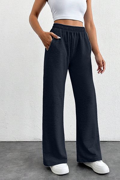 BSBSPOR Summer Loose Fit Loose Baggy Sweatpants Adjustable Lengths Men/Women