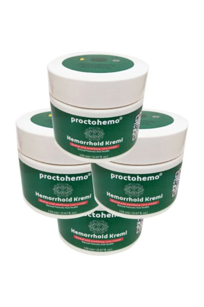 bzrv كريم العناية المهدئة بروكتوهيمو 4 قطع 150 مل حجم كبير