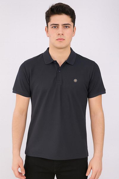 CLASSİCS MEN Gewer Slim Fit Men's Short Sleeve Polo Neck Tshirt - 7350