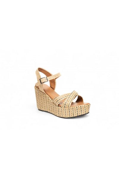 Kartezyen New Season Imported Material Imported Quality Double Strap 8cm High Heel Shoes