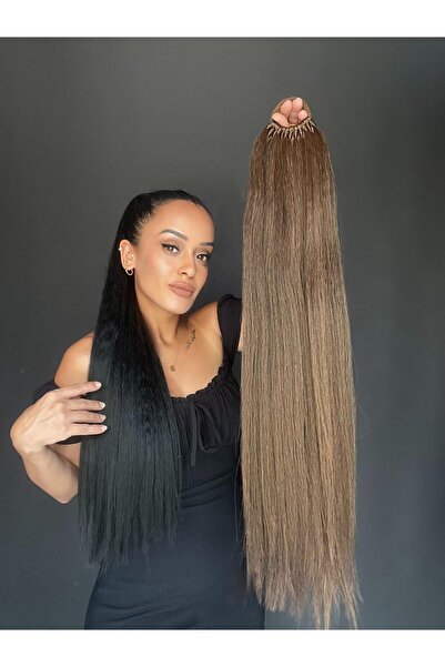 Suzan Peruk Düz Ekstra uzun Lastikli At Kuyruğu Saç