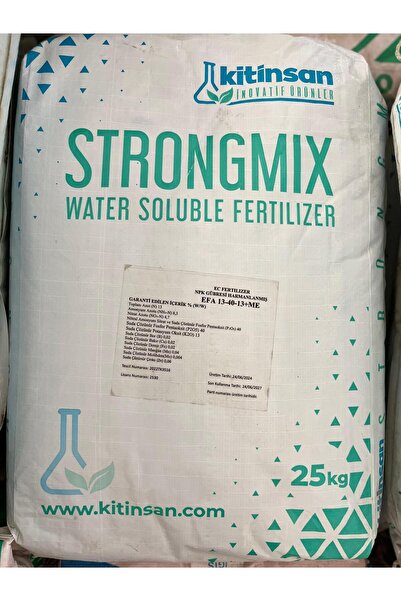 KİTİNSAN 13-40-13 Çiçeklendirici NPK Gübresi 25 KG