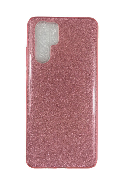 OEM Carcasă compatibilă cu Huawei P30 Pro, silicon cu sclipici, roz