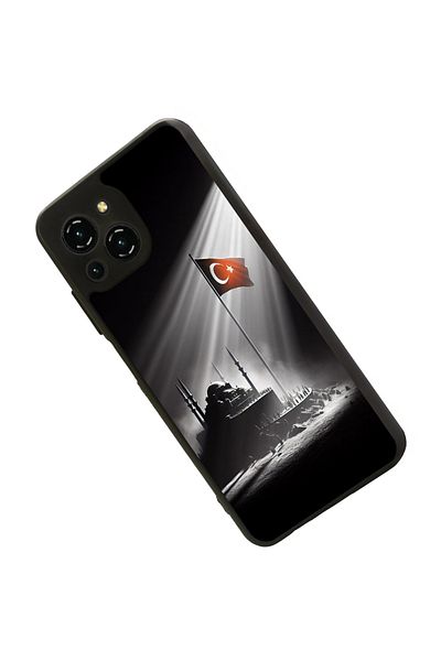 Reeder حافظة متوافقة مع S23 Pro Max باللون الأسود غير اللامع - سيليكون ناعم، واقي، غطاء ممتص للصدمات
