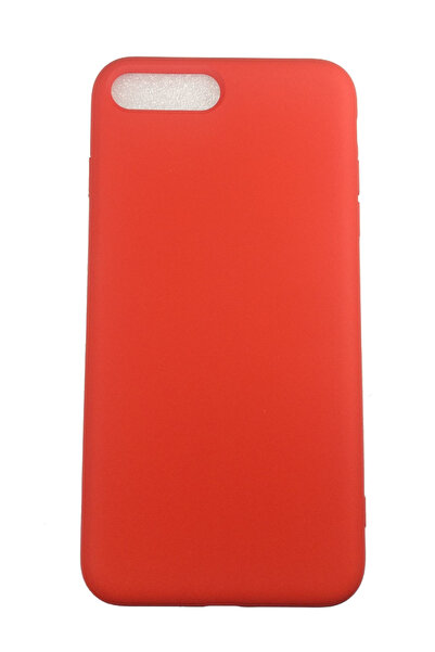 OEM Carcasă compatibilă cu iPhone 7 Plus, roșie, silicon lichid