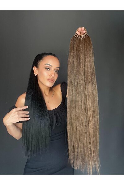 Suzan Peruk Düz Ekstra uzun Lastikli At Kuyruğu Saç